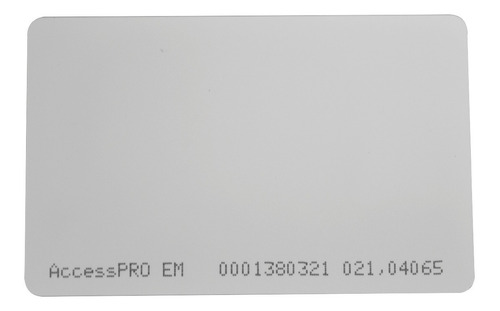 Paquete 10 Tarjeta Proximidad Delgada / Access-iso-card