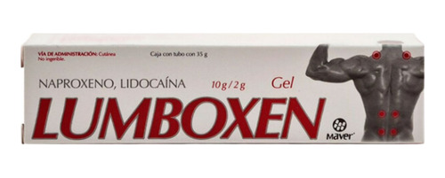 Lumboxen (naproxeno, Lidocaina Caja Con Tubo De 35 Mg (gel)