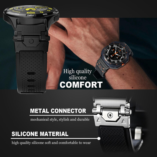 Compatible Correa Resistente Con Conector De Metal Para