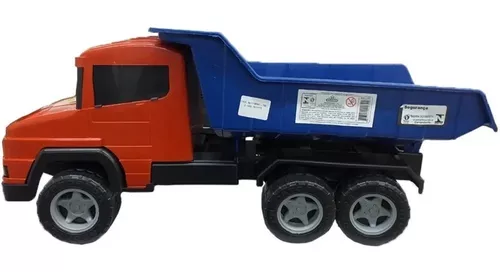 Caminhão Caçamba de brinquedo gigante carrega terra truck 58cm - Adijomar  Brinquedos - Caminhões, Motos e Ônibus de Brinquedo - Magazine Luiza