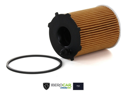 Imagen 2 de 4 de Filtro Aceite Original Peugeot 208 1.4 Hdi 8v 2012-2019