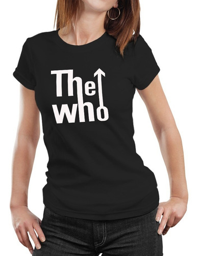 Polera Mujer The Who Musica Rock 100% Algodón Orgánico Mus8