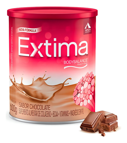 Lata Extima Sabor Chocolate 600g