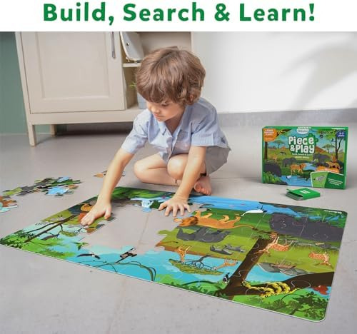 Juego Y Rompecabezas Skillmatics Floor - Piece & Play Animal