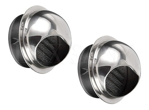 Lux Sany Set 10 Tapas Campana Extractor Aire Acero 4 Inches