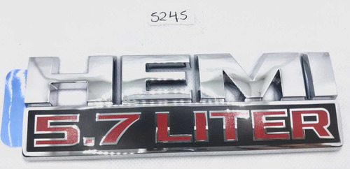 Emblema Dodge Ram 13-20 5.7 Literlib5245 68149700ab001