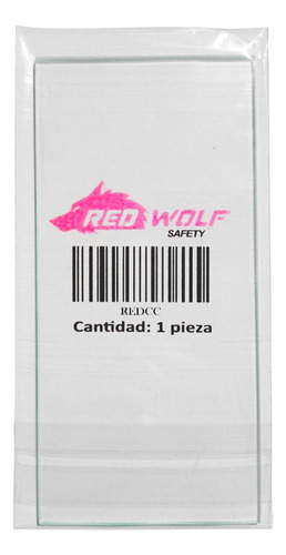 Cristal Claro Para Careta 2 X4-1/4, Red Wolf Caja De 200 Pzs