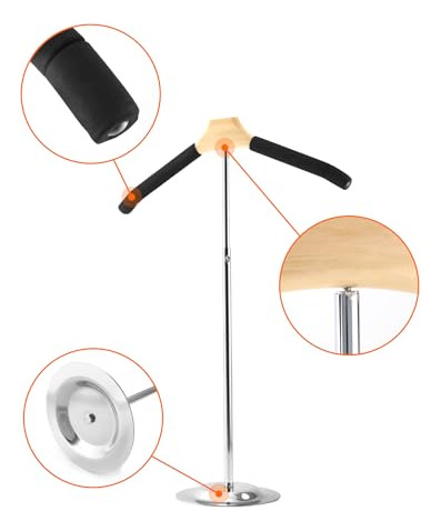 Soporte Para Exhibir Camisetas De Metal Ajustable Qwork, Pac