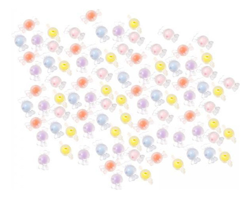 2 Granos De Acrílico Coloridos Para La Joyería De Las
