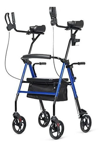 Elenker Andador Vertical, Caminador De Pie Con Asiento Y Res