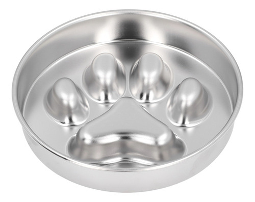 Platos Para Perros, Comederos Lentos, De Acero Inoxidable, R