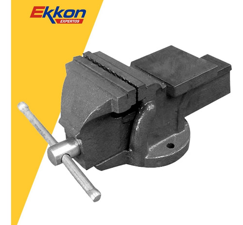 Morsa De Banco Fija Kommberg Nro 4 Taller 101mm C/ Yunque