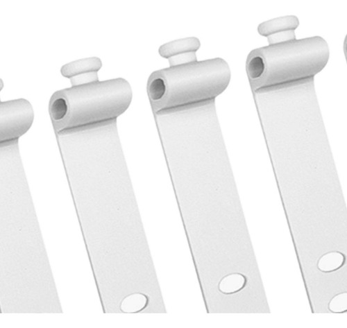 5 Organizadores De Cables Reutilizables, Gestión De Cables,