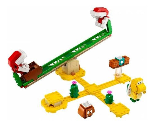 Juego De Lego Super Mario 217 Piezas Planta Piraña 71365