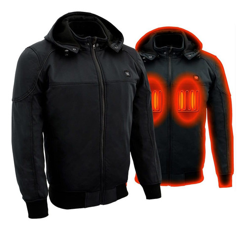 Nexgen Heat Mpmset Mens Black 'heated' Soft Shell Racing.