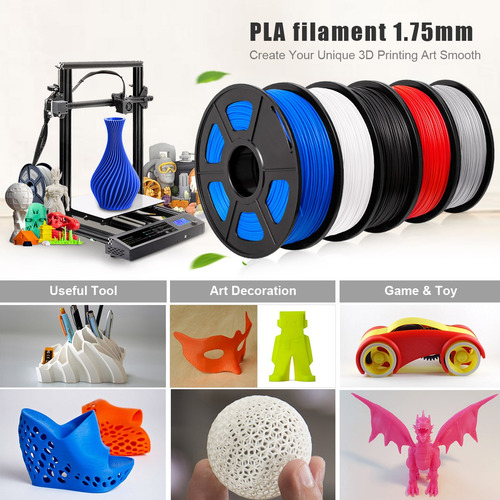 Filamento Pla Plus Sunlu 1kg 1,75 Mm Reprap3d Impressora 3d