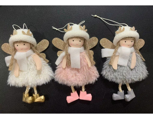 Regalo De Navidad Tres Muñecos Colgantes Decorativos.
