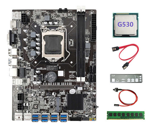 Placa Base B75 8usb Eth+cpu G530+ddr3 4 Gb 1600 Mhz Ra