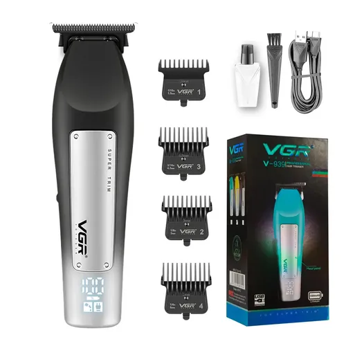 Máquina Cortar Pelo Patillera Hair Trimmer 6000rpm Vgr V-939