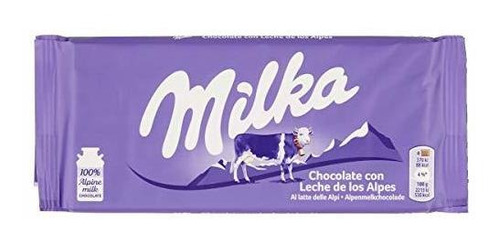 Chocolates Milka Alpenmilch 3-pack.