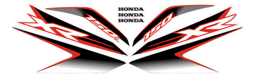 Kit Diseño De Calcos Honda Xr 150l - Archivo Digital