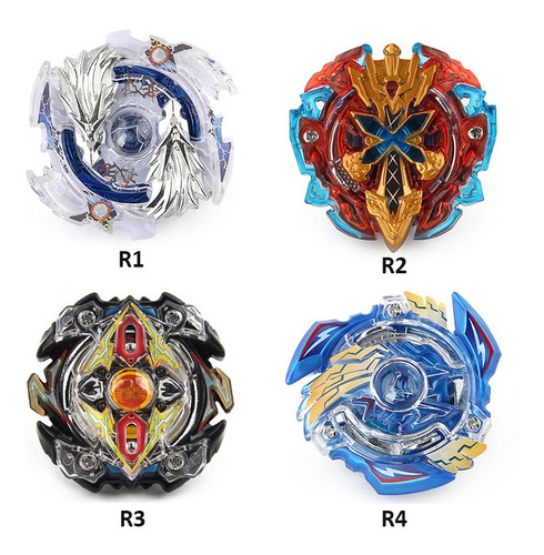 Imagen 2 de 7 de Beyblade Burst Game 4pcs Juguetes De Batalla Con Estadio.