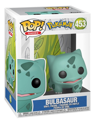 Boneco Funko Pop Anime Pokemon Bulbassauro 453