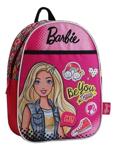 Mochila De Jardin Barbie Be You 35 Cm Color Rosa