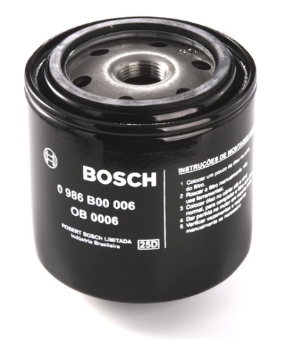 Filtro De Aceite Para Opel Vectra 1.8 1990-1997 Bosch