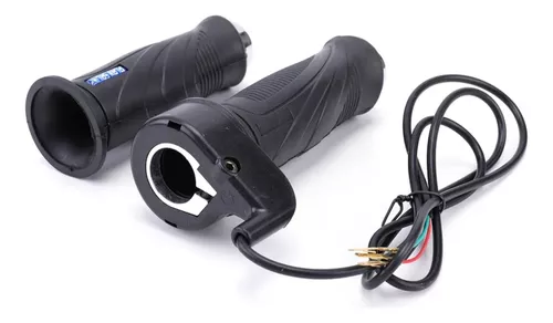 Acelerador eléctrico de motocicleta derecha giro completo acelerador Ebike  Acelerador compatible 12V-72V adecuado para 500W 1000W 1500W Hub Motor