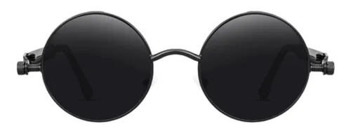 Lentes cheap redondos oscuros