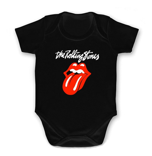 Mameluco Rolling Stones Body Bebe Rock