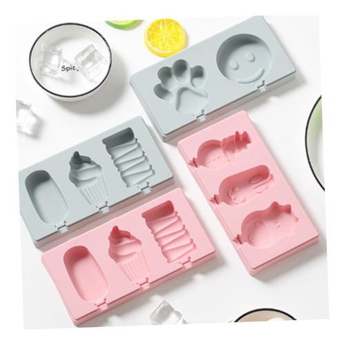 Paquete 2 Moldes Silicona Grado Alimenticio, Moldes Silicona