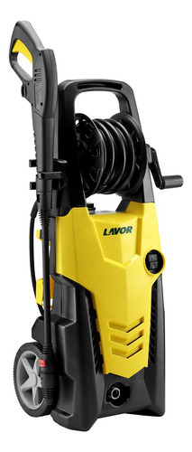 Hidrolavadora eléctrica Lavor Ikon 160 amarillo y negra de 2200W con 160bar de presión máxima 220V