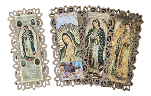 150 Retablo Recuerdo Religiosos Virgen Guadalupe Guadalupana