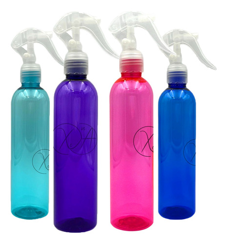 Atomizador Mini Trigger Natural Envase Color Morado 250ml 1p