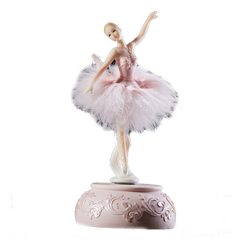 Caja De Música Fantasy Ballet Girl Para Decoración De Escrit
