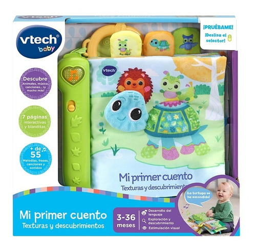 Juego Libro De Cuentos Musical Automatico De Bebe Didactico