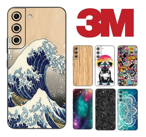 Skin Adhesivo Protector Samsung S20 S21 Plus Fe Cubre Camara