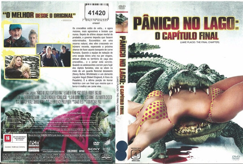 Dvd - Pânico No Lago O Capítulo Final - Robert Englund | MercadoLivre
