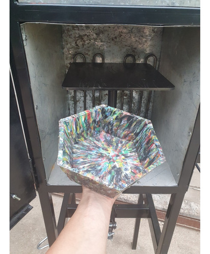 Horno De Compresión Reciclado Plastico