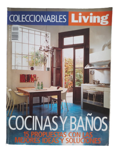 Revista Coleccionables Living N.6 Cocinas Y Baños 