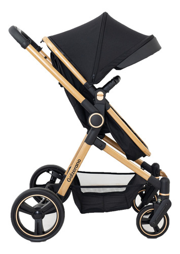 Carrinho Ivy Gold Travel System Galzerano Com Bebê Conforto