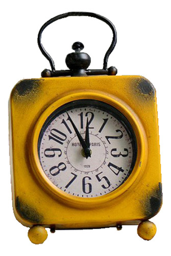 Nuevo Reloj Vintage, Reloj De Escritorio, Reloj Cuadrado De