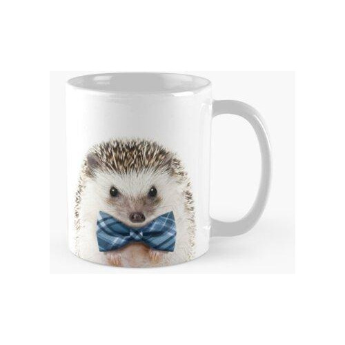 Taza Baby Hedgehog Con Pajarita, Baby Animals Lámina De Synp