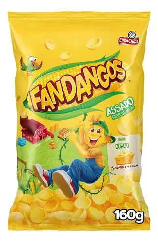 Salgadinho De Milho Fandangos Sabor Queijo 160g Elma Chips