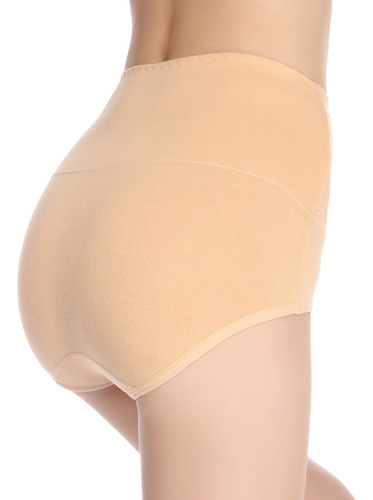 Calzoncillos De Algodón De Cintura Alta Para Mujeres 6 Pieza