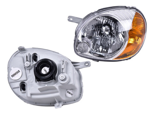 Faro Izq P/halog Dodge Atos 02-04 Depo