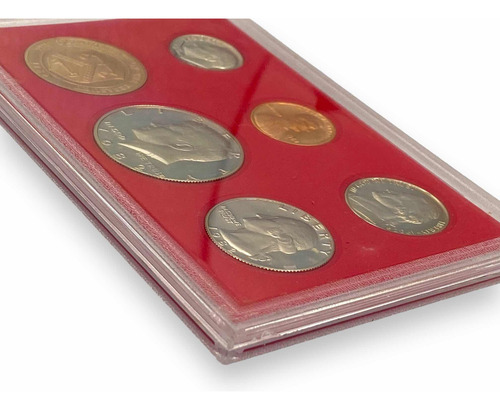 Set De 6 Monedas Proof De Los Estados Unidos De America 1982 (Usado)