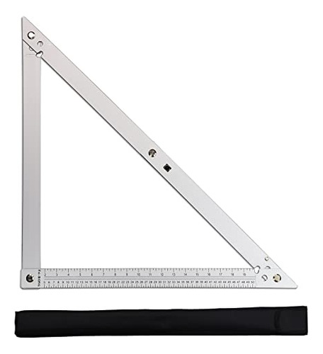 Triangle Ruler Large Framing Square 23.4 Inches Folding...
